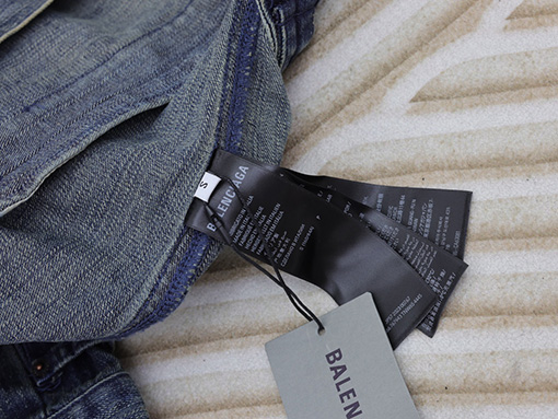 バレンシアガ 新しい解体デザインシルエットゆったりデニムジャケット