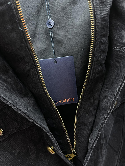 ルイヴィトンコピー 24Fw monogram 連名で花卉いっぱいのデニムコート