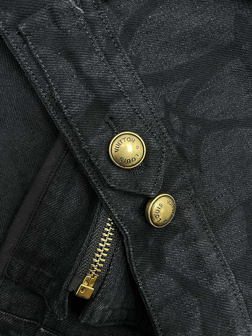 ルイヴィトンコピー 24Fw monogram 連名で花卉いっぱいのデニムコート