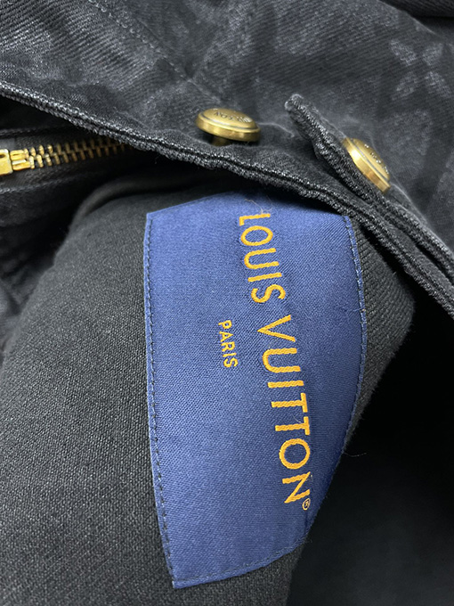 ルイヴィトンコピー 24Fw monogram 連名で花卉いっぱいのデニムコート