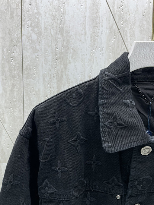 ルイヴィトンスーパーコピー 24 Fw スプレーカラーグラデーション刺繍ジャケット