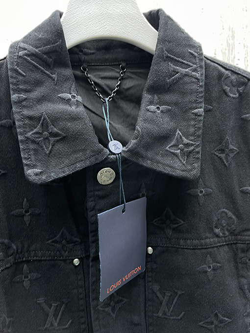 ルイヴィトンスーパーコピー 24 Fw スプレーカラーグラデーション刺繍ジャケット