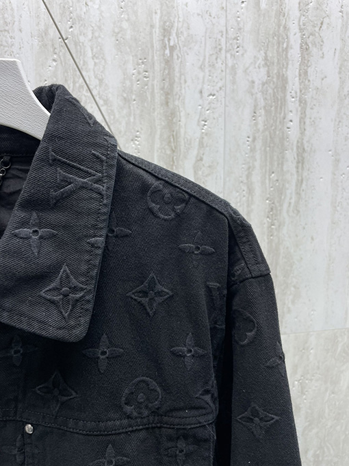 ルイヴィトンスーパーコピー 24 Fw スプレーカラーグラデーション刺繍ジャケット