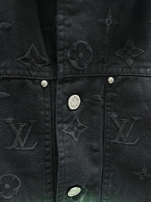 ルイヴィトンスーパーコピー 24 Fw スプレーカラーグラデーション刺繍ジャケット