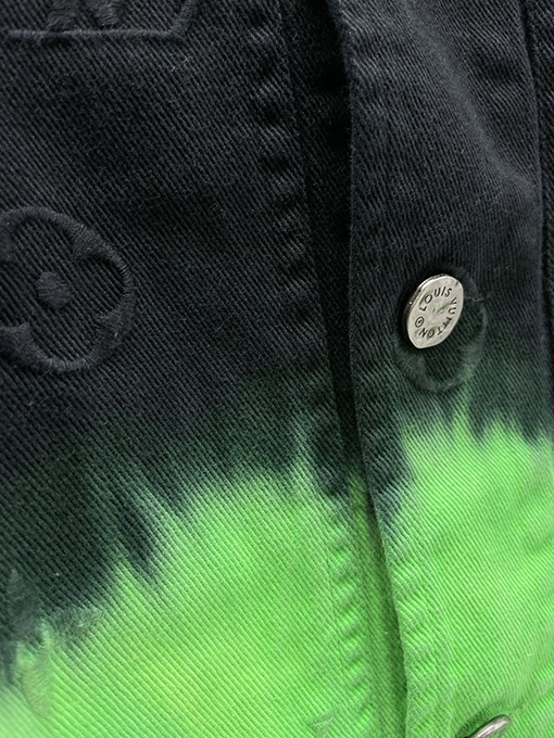 ルイヴィトンスーパーコピー 24 Fw スプレーカラーグラデーション刺繍ジャケット