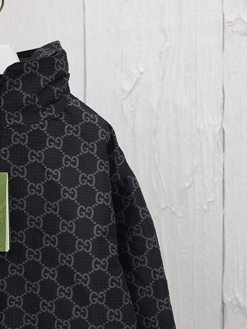 グッチコピー 24 FW クラシックモノグラム両面ジャケットジャケット