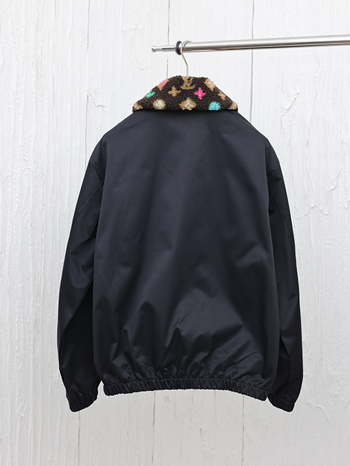 ルイヴィトンコピー 24 FW 新しい取り外し可能なぬいぐるみの襟ジャケット