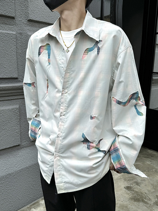 マルタンマルジェラスーパーコピー 24 FW 新しいマジラのダブルシャツ