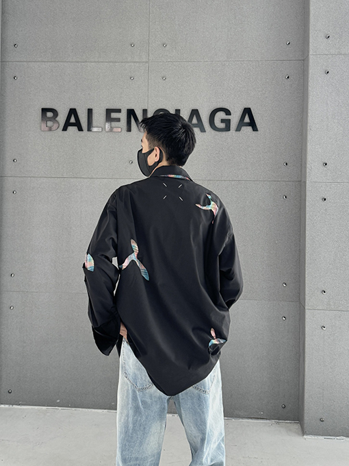 マルタンマルジェラスーパーコピー 24 FW 新しいマジラのダブルシャツ