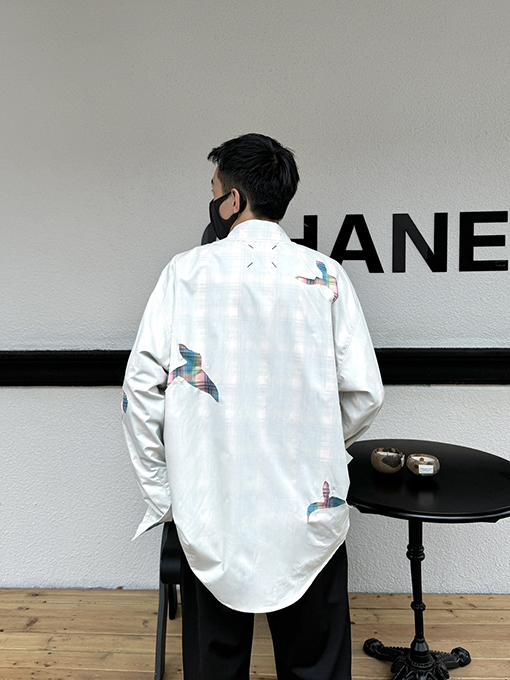 マルタンマルジェラスーパーコピー 24 FW 新しいマジラのダブルシャツ