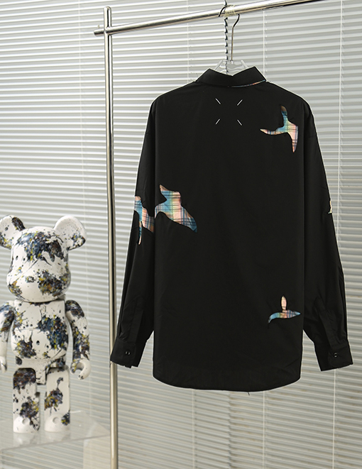 マルタンマルジェラスーパーコピー 24 FW 新しいマジラのダブルシャツ