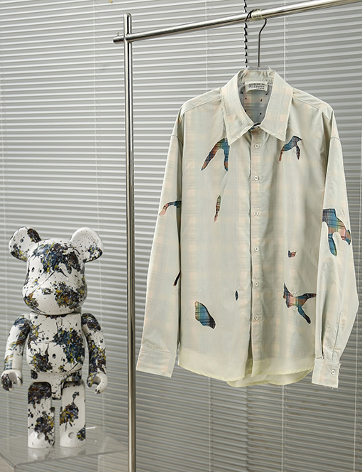 マルタンマルジェラスーパーコピー 24 FW 新しいマジラのダブルシャツ