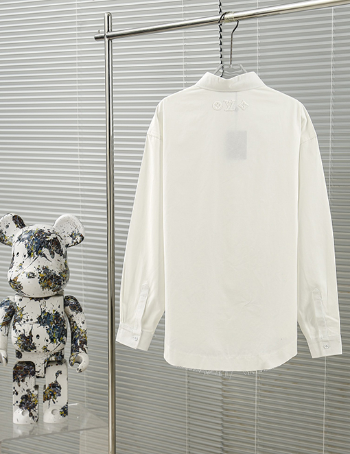 ルイヴィトンスーパーコピー 24 FW 秋冬の新しい花びらシャツ
