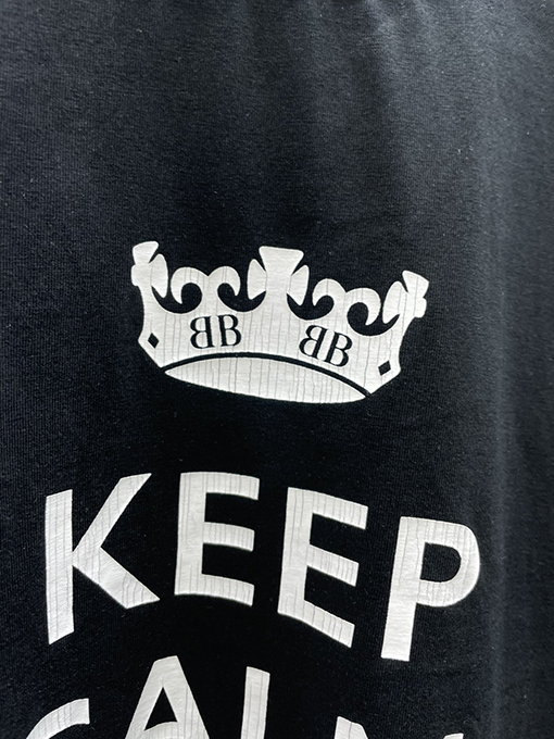 バレンシアガスーパーコピー 24 AW クラウンクラックアルファベット半袖Tシャツ