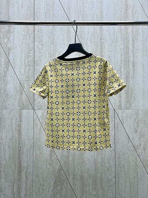 ルイヴィトン 24 SS ファッションフルプリント半袖Tシャツ