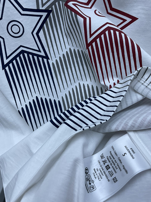 ディオールコピー 24 Fw 三色五つ星プリント半袖Tシャツ
