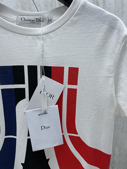 ディオール 24 Fw オリンピック限定エッフェル塔半袖Tシャツ