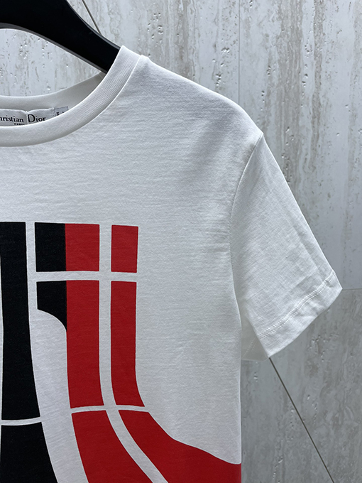 ディオール 24 Fw オリンピック限定エッフェル塔半袖Tシャツ