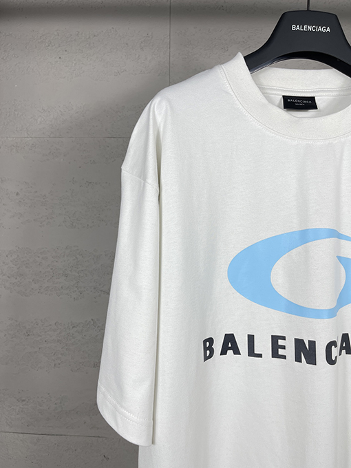 バレンシアガコピー LOOP SPORTS ICONプリント半袖Tシャツ