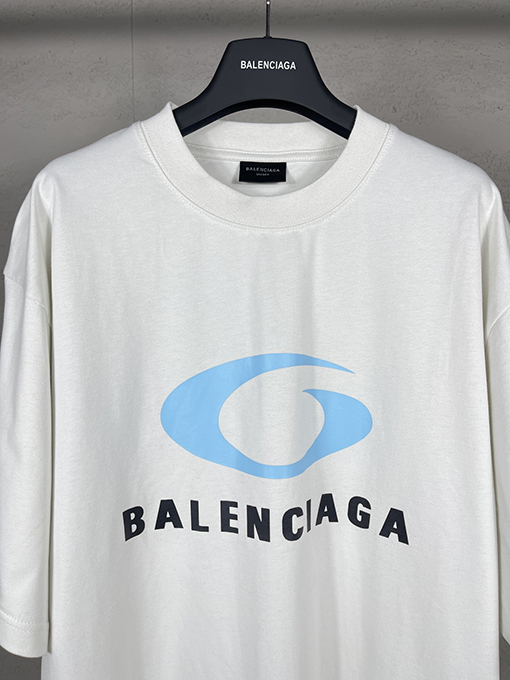 バレンシアガコピー LOOP SPORTS ICONプリント半袖Tシャツ