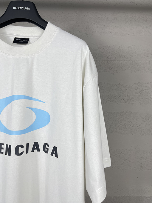 バレンシアガコピー LOOP SPORTS ICONプリント半袖Tシャツ