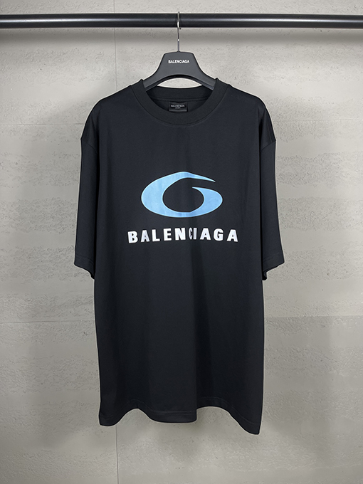 バレンシアガコピー LOOP SPORTS ICONプリント半袖Tシャツ