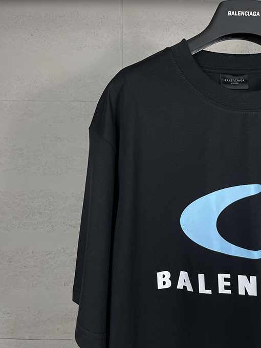 バレンシアガコピー LOOP SPORTS ICONプリント半袖Tシャツ