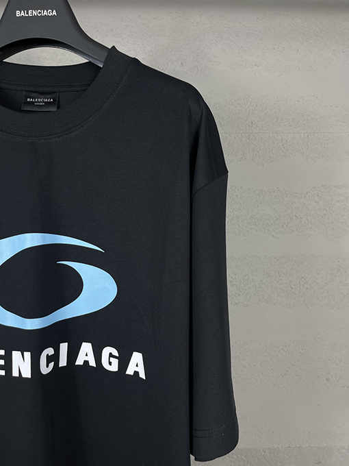 バレンシアガコピー LOOP SPORTS ICONプリント半袖Tシャツ