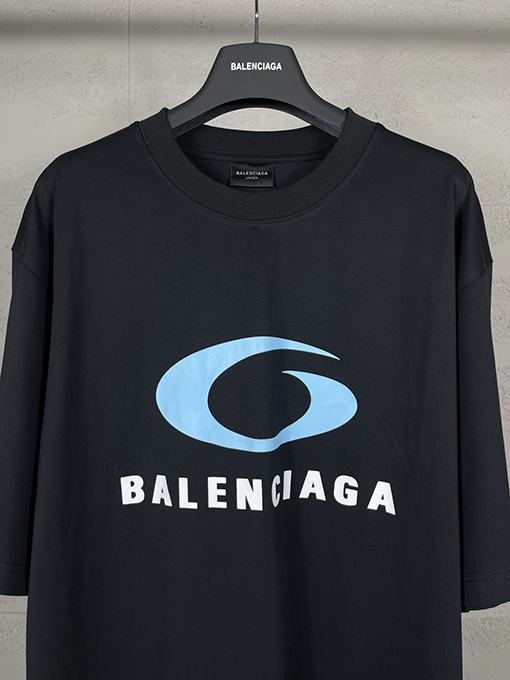 バレンシアガコピー LOOP SPORTS ICONプリント半袖Tシャツ