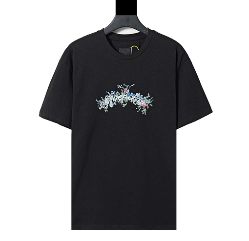 ジバンシイスーパーコピー 刺繍プリント半袖Tシャツ