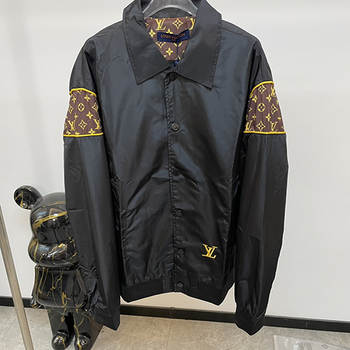 ルイヴィトン ファッションクラシックステッチレトロ長袖ジャケット