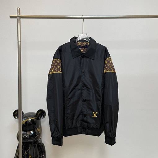 ルイヴィトン ファッションクラシックステッチレトロ長袖ジャケット