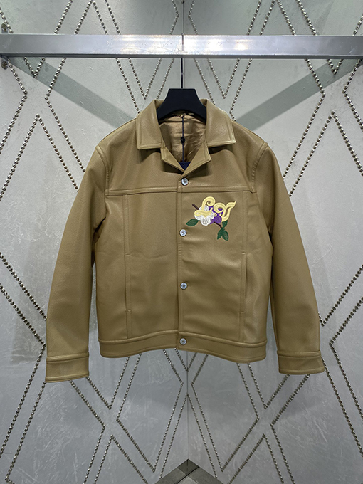 ルイヴィトン ポケット三角マークウォッシュデニムジャケット