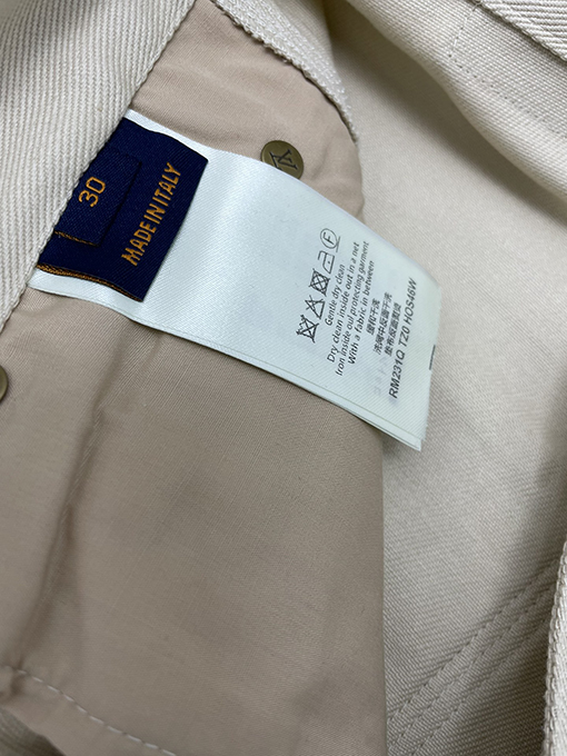 ルイヴィトンスーパーコピー 24 Fw エンボスエンボスワークパンツ