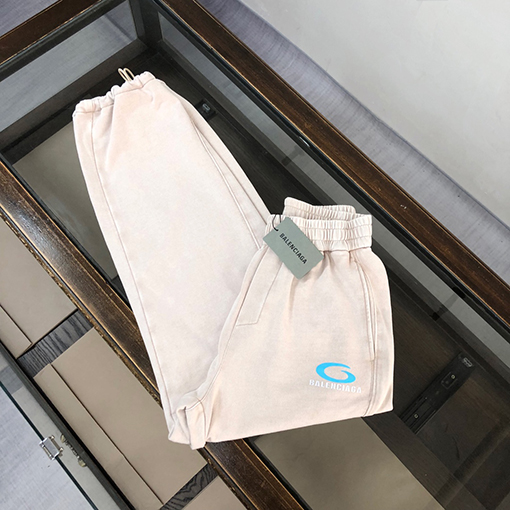 バレンシアガコピー 新しいカップルの水洗いストレートパンツ