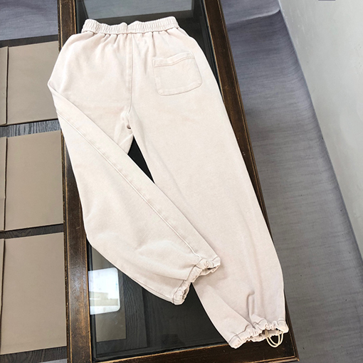 バレンシアガコピー 新しいカップルの水洗いストレートパンツ