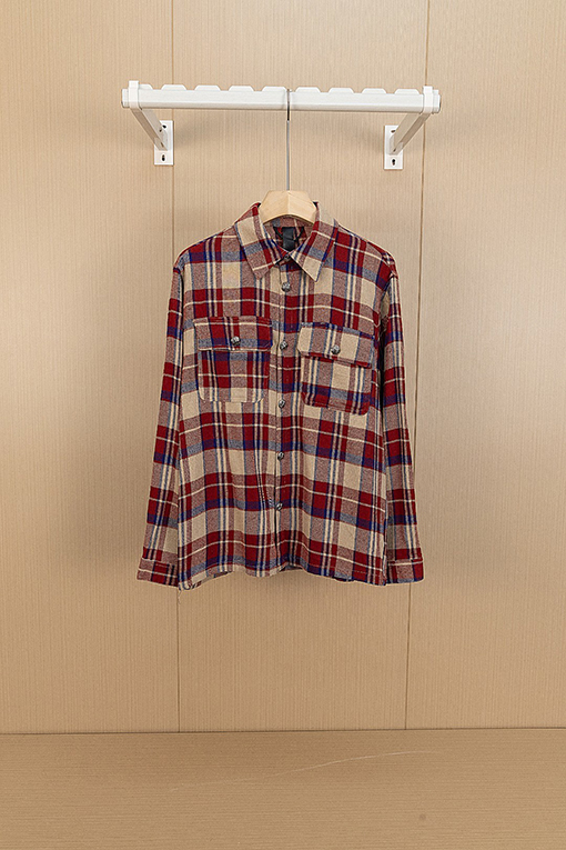 クロムハーツ ファッションフランネルチェックシャツ