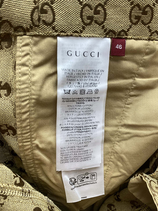 グッチ 24 SS 新作クラシックGGキャンバスショーツ