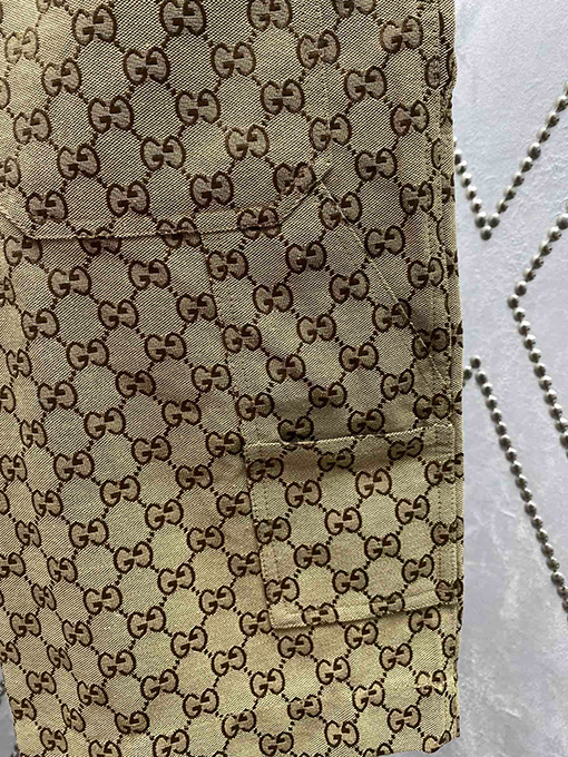 グッチ 24 SS 新作クラシックGGキャンバスショーツ