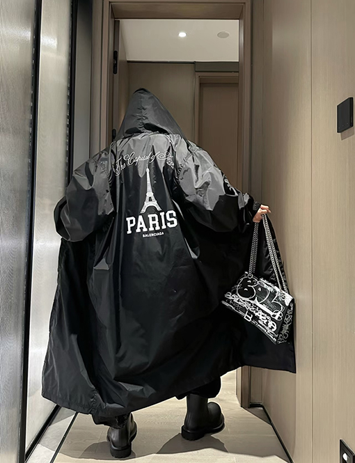 バレンシアガコピー 24 ss 新しい Balenciaga タワートレンチコート