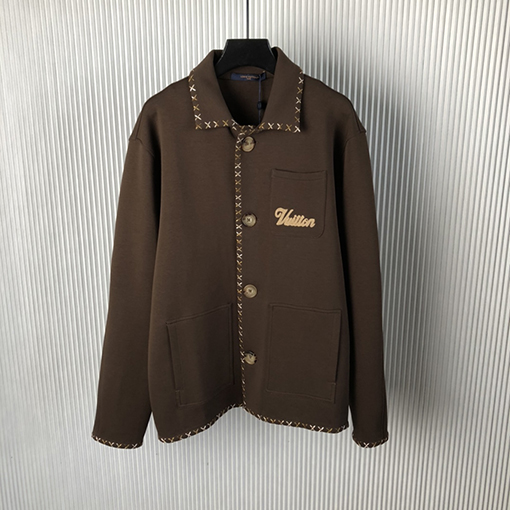 ルイヴィトンスーパーコピー 24 FW LVの新しい縫い目のコート