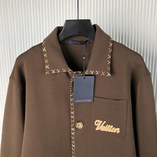 ルイヴィトンスーパーコピー 24 FW LVの新しい縫い目のコート