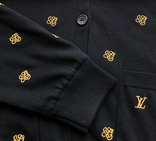ルイヴィトンコピー 24 FW 新作刺繍ウールカーディガン