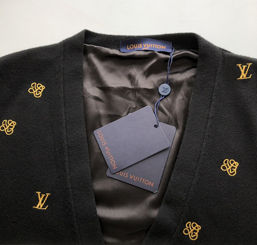 ルイヴィトンコピー 24 FW 新作刺繍ウールカーディガン