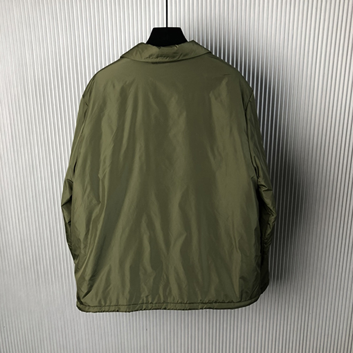 プラダ 24 FW 再生ナイロン薄手コットンジャケット