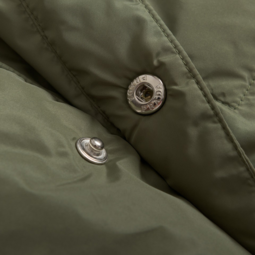 プラダ 24 FW 再生ナイロン薄手コットンジャケット
