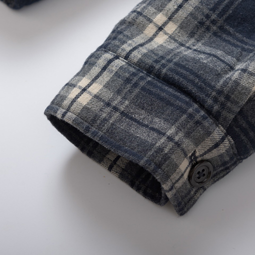 セリーヌ 24 FW 新しいチェック柄カシミヤアルファベットフードコート