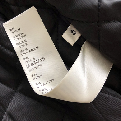 セリーヌ 24 FW 新しいチェック柄カシミヤアルファベットフードコート