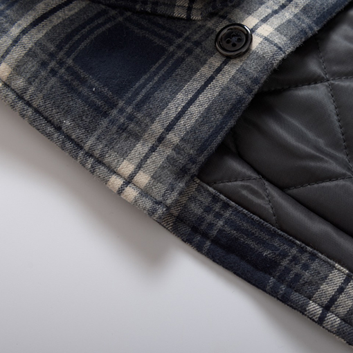 セリーヌ 24 FW 新しいチェック柄カシミヤアルファベットフードコート