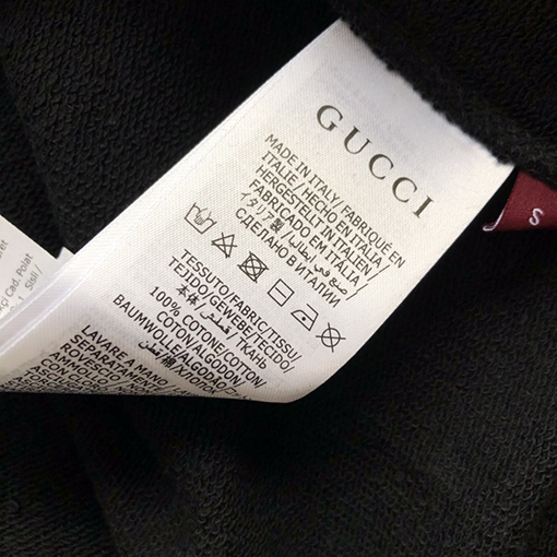 グッチスーパーコピー 24 FW 新しいニットコットンプリントプルオーバーパーカー